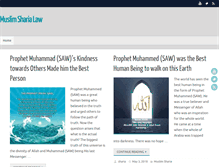 Tablet Screenshot of muslim-sharia.com